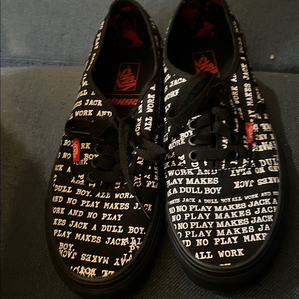 Vans x The Shining “All Work and No Play” Sneakers - Picture 7 of 7